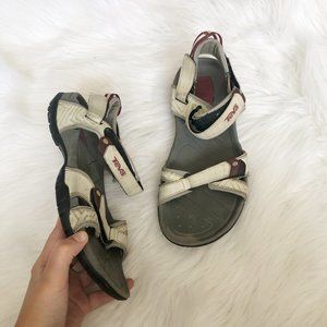 TEVA Numa Shocpad Strappy Velcro Sandal SZ 8